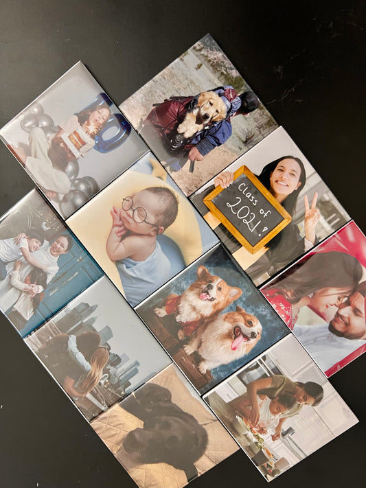 9 Photo Magnets